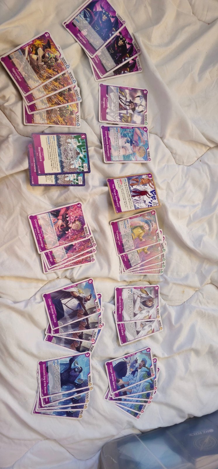 One piece Op16 deck kaarten uncommen, Hobby en Vrije tijd, Verzamelkaartspellen | Yu-gi-Oh!, Ophalen of Verzenden, Nieuw, Meerdere kaarten