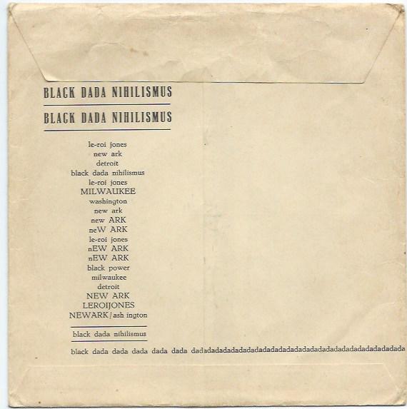 Black dada Nihilismus- Freak in-Love Out. Hans Wesseling, Fotohoes, Verzenden, Zo goed als nieuw, Pop