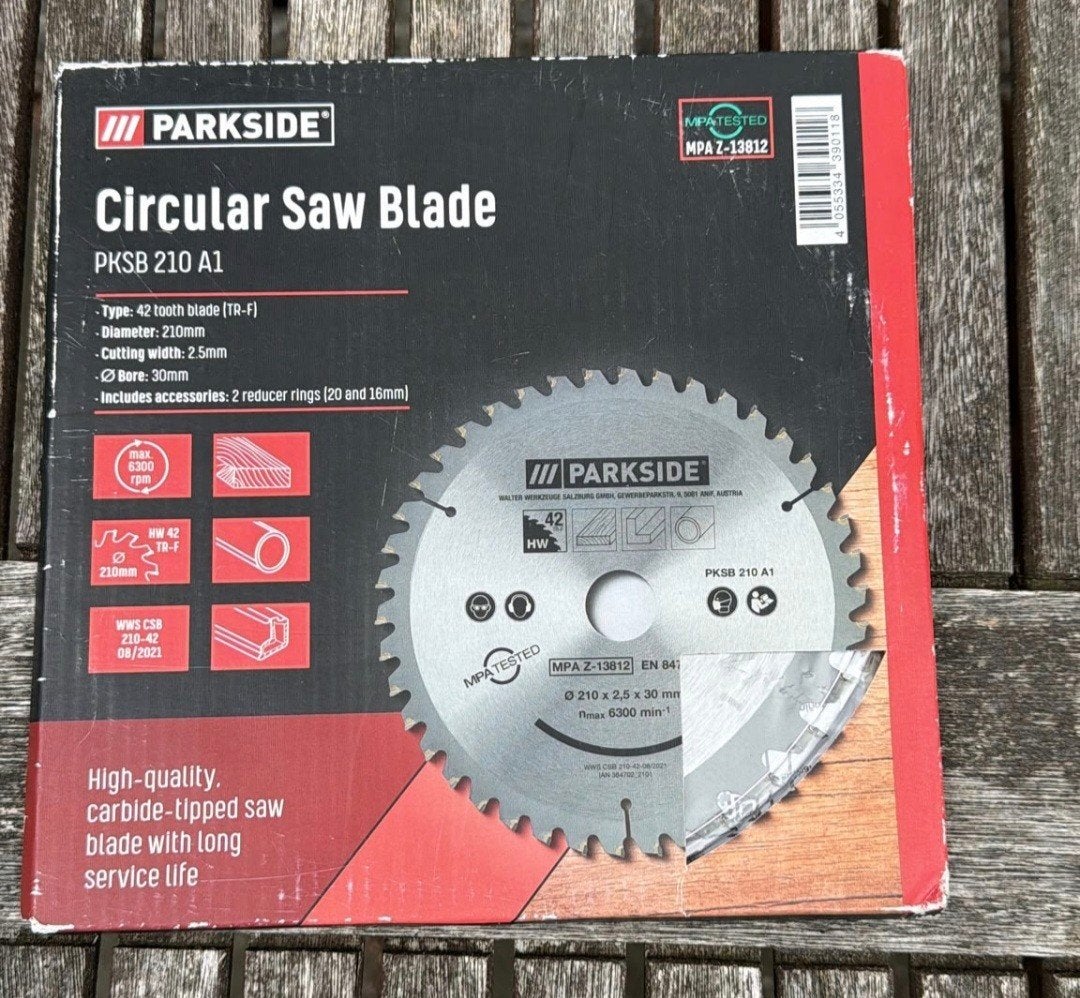 cirkelzaag blad, Doe-het-zelf en Verbouw, Gereedschap | Machine-onderdelen en Toebehoren, Ophalen, Zo goed als nieuw