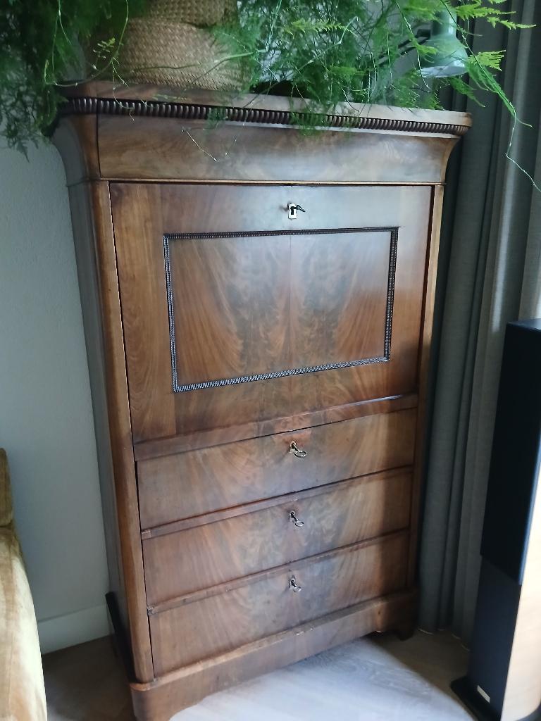 antieke secretaire kast, Antiek en Kunst, Antiek | Meubels | Kasten, Ophalen