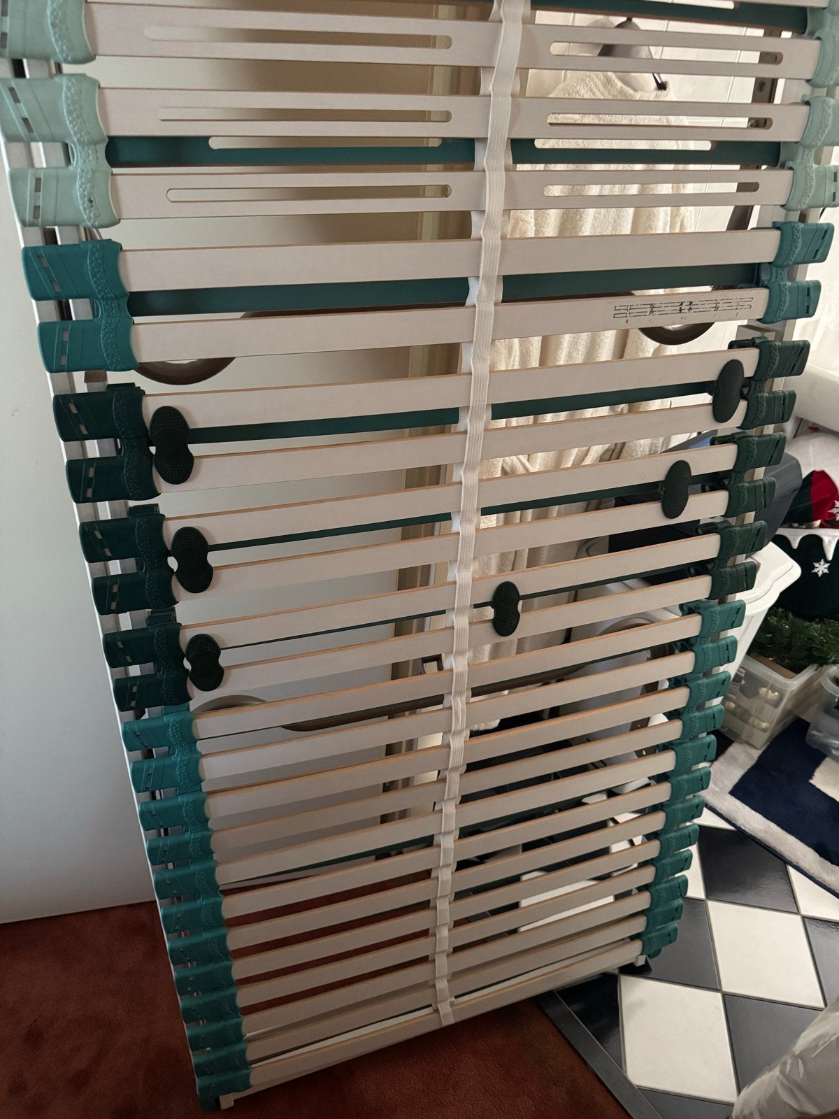 Lattenbodem 90x200 cm - electrisch verstelbaar, Gebruikt, 90 cm, Eenpersoons, Ophalen of Verzenden