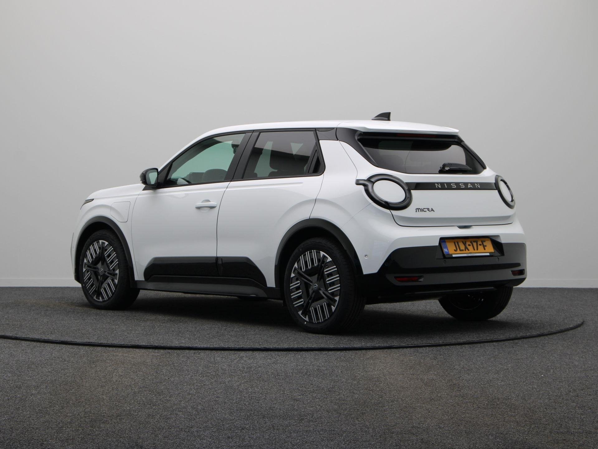 Nissan Micra ADVANCE 52 kWh | Tot 416Km Actieradius | Google, Stof, 150 pk, Wit, Origineel Nederlands