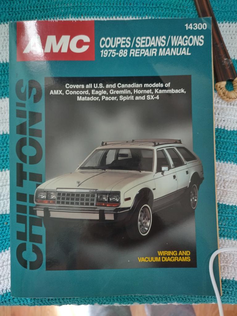 Chiltons AMC Workshop and repair manual, Ophalen of Verzenden