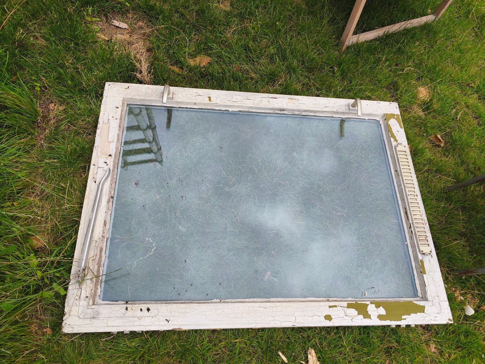 Dubbelglas raam 108x78,5 cm, Ophalen, Gevelraam of Ruit, Gebruikt, 80 tot 120 cm