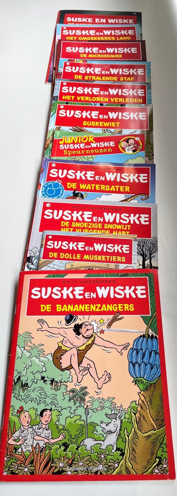 Suske en Wiske 11 stuks, Boeken, Strips | Comics, Meerdere comics, Ophalen, Zo goed als nieuw, Europa