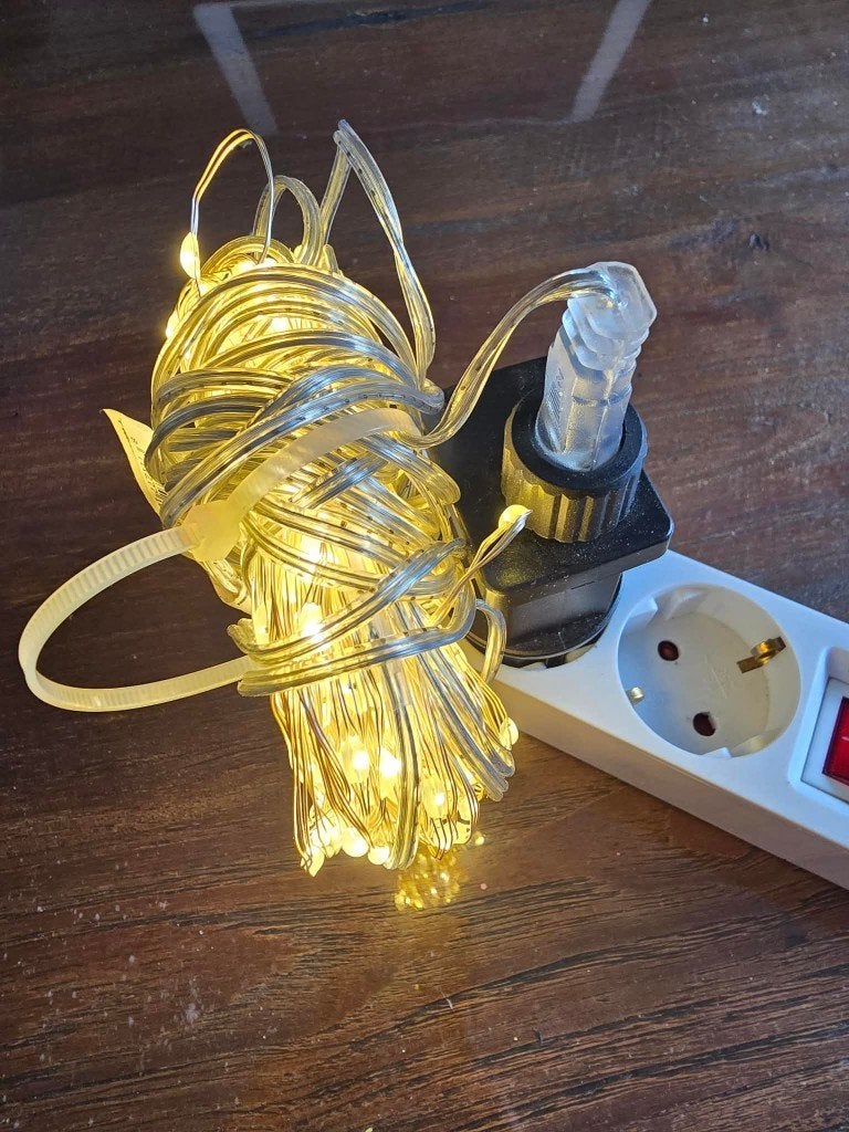 LED Kerstverlichting – 12 meter | 240 Warm Witte LED's, Ophalen of Verzenden, Nieuw