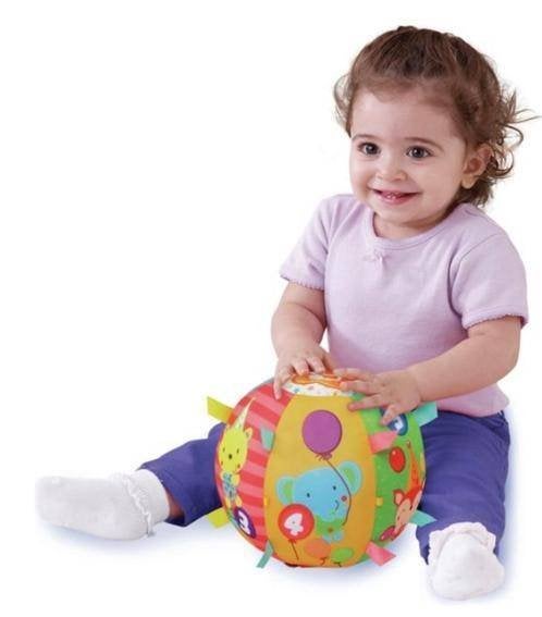 Pakket Vtech toys, Muziek slaapbeer, auto, bal, krokodil, Verzenden, Zo goed als nieuw, Overige typen, Met licht