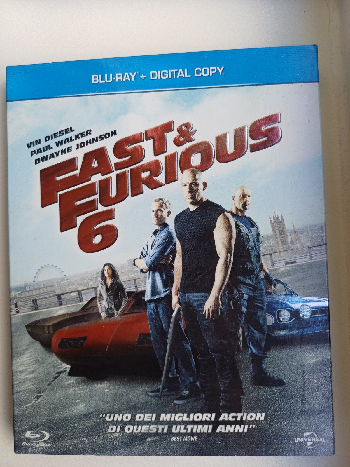 Fast & Furious 6 Blu-ray + Digital Copy - Actie Film, Engels, Nederlands, Film, Actie
