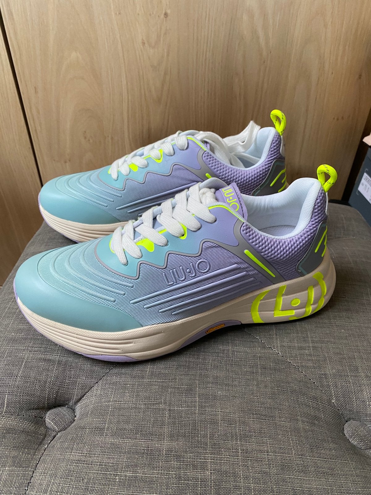 Liu jo sneaker lila met blauw maat 39, Ophalen of Verzenden, Blauw, Sneakers of Gympen