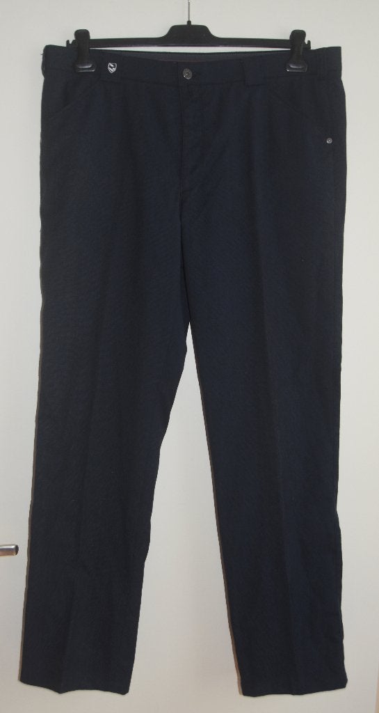 Navy Super Com4 broek maat 54 blauw, Verzenden, Nieuw, Maat 52/54 (L), Blauw