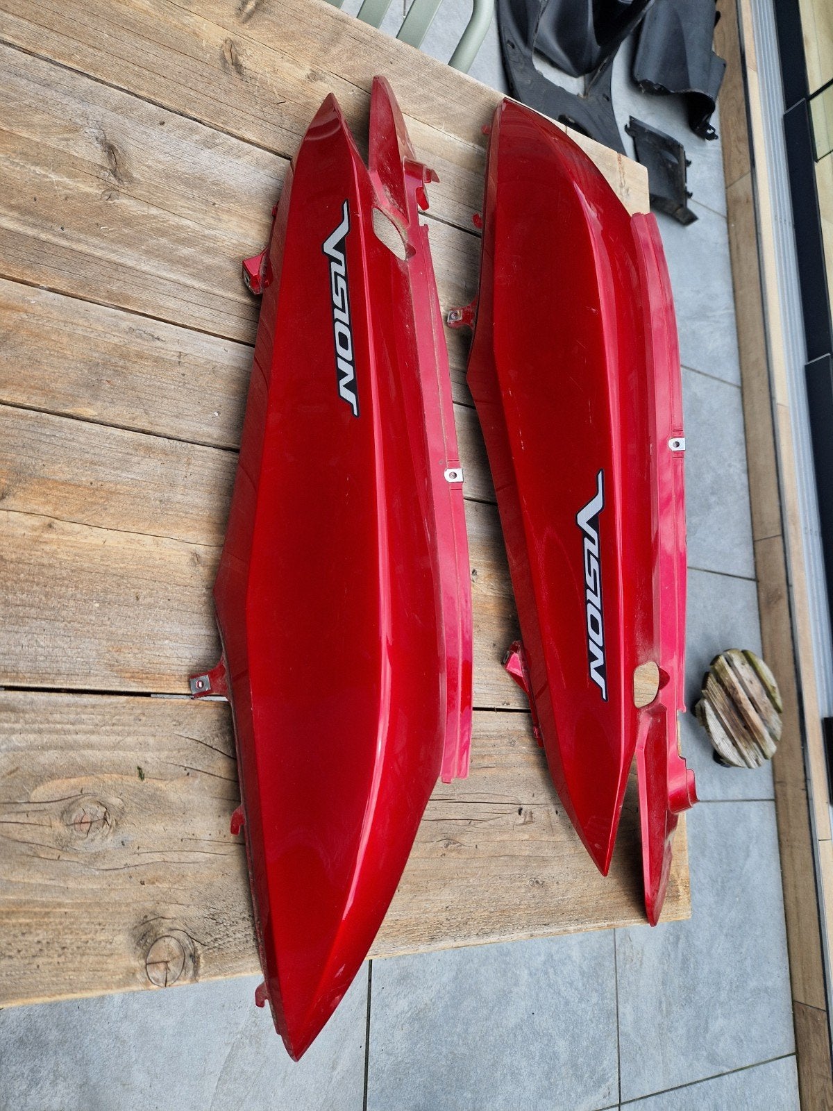 Achter kappen Honda Vision NSC., Ophalen, Kap