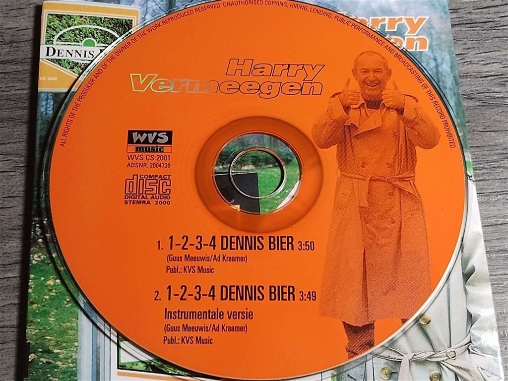 Harry Vermeegen ‎– 1-2-3-4 Dennis Bier, Ophalen of Verzenden, Zo goed als nieuw, Nederlandstalig