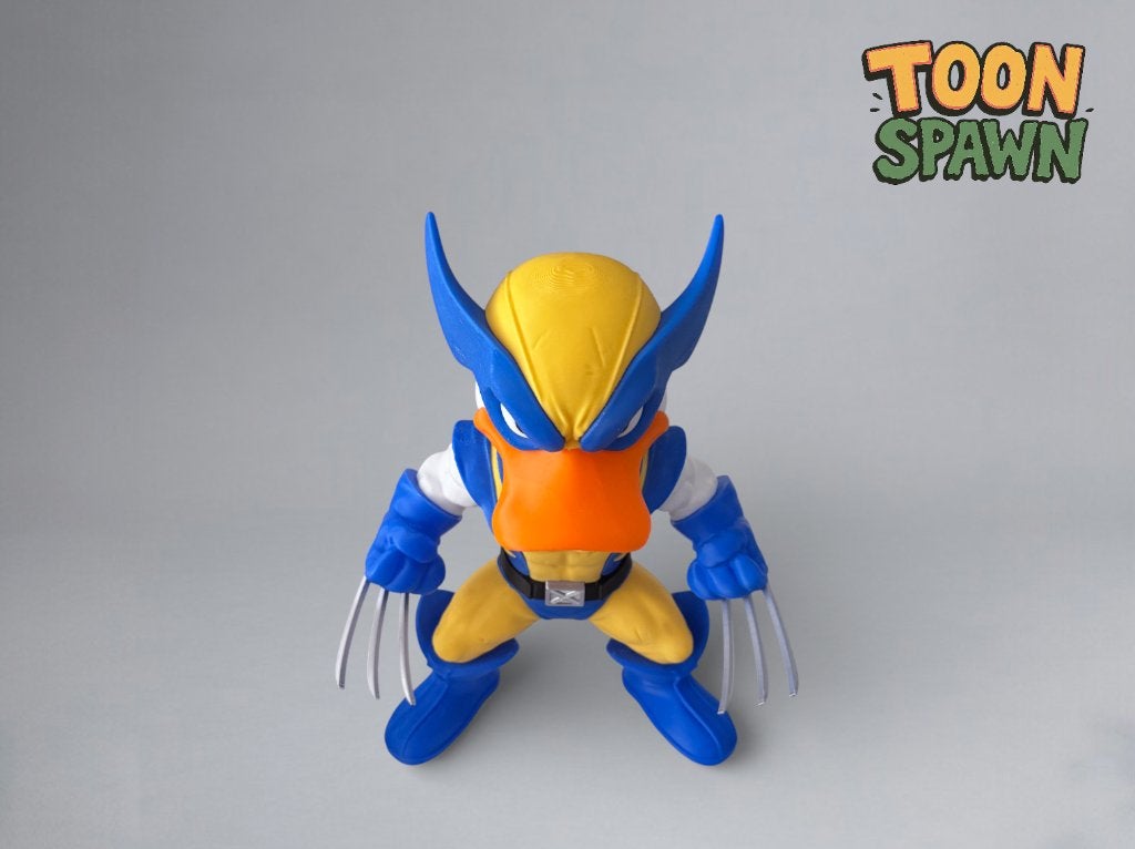 Donald Wolverine – Comic Version – 28 cm, Ophalen of Verzenden, Nieuw, Overige typen