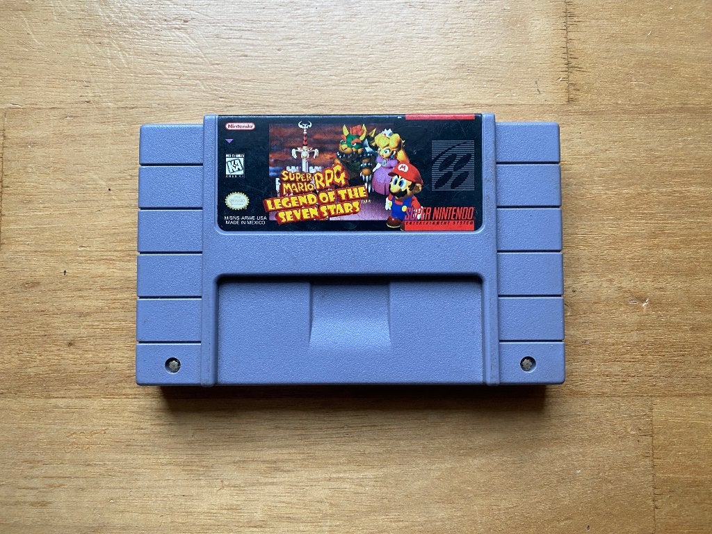 Super mario rpg snes usa, Spelcomputers en Games, Avontuur en Actie, 1 speler, Ophalen of Verzenden, Zo goed als nieuw