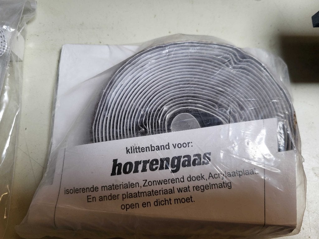 Klittenband voor Horrengaas 2x 5 meter, Ophalen, 120 cm of meer, Overige typen, Nieuw