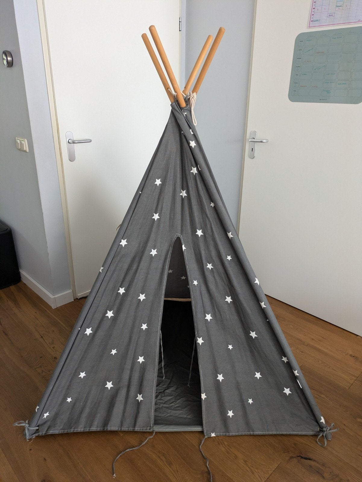 Tipi tent, Ophalen, Zo goed als nieuw