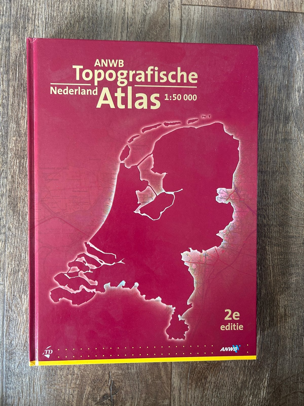 ANWB Topografische Atlas Nederland 1:50 000 - 2e editie, Ophalen, Overige atlassen, 2000 tot heden, Zo goed als nieuw