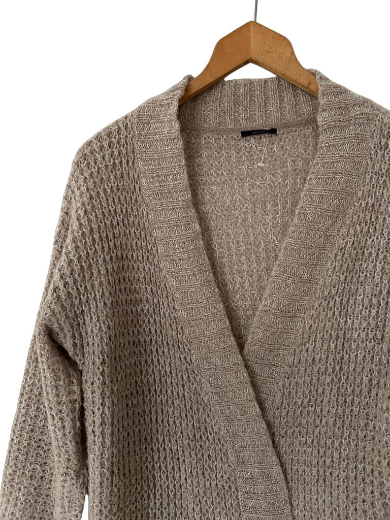 IKKS vest L, Maat 38/40 (M), Verzenden, Beige, Zo goed als nieuw