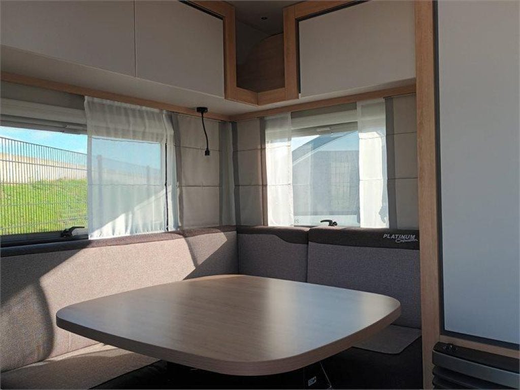 Knaus Sport Platinum 500 EU, Caravans en Kamperen, Serviceluik, Rondzit, Bedrijf, 6 tot 7 meter