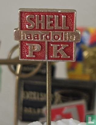 Speldje - Shell haardolie PK [rood], Verzamelen, Speldjes, Pins en Buttons, Ophalen of Verzenden, Zo goed als nieuw, Merk, Speldje of Pin