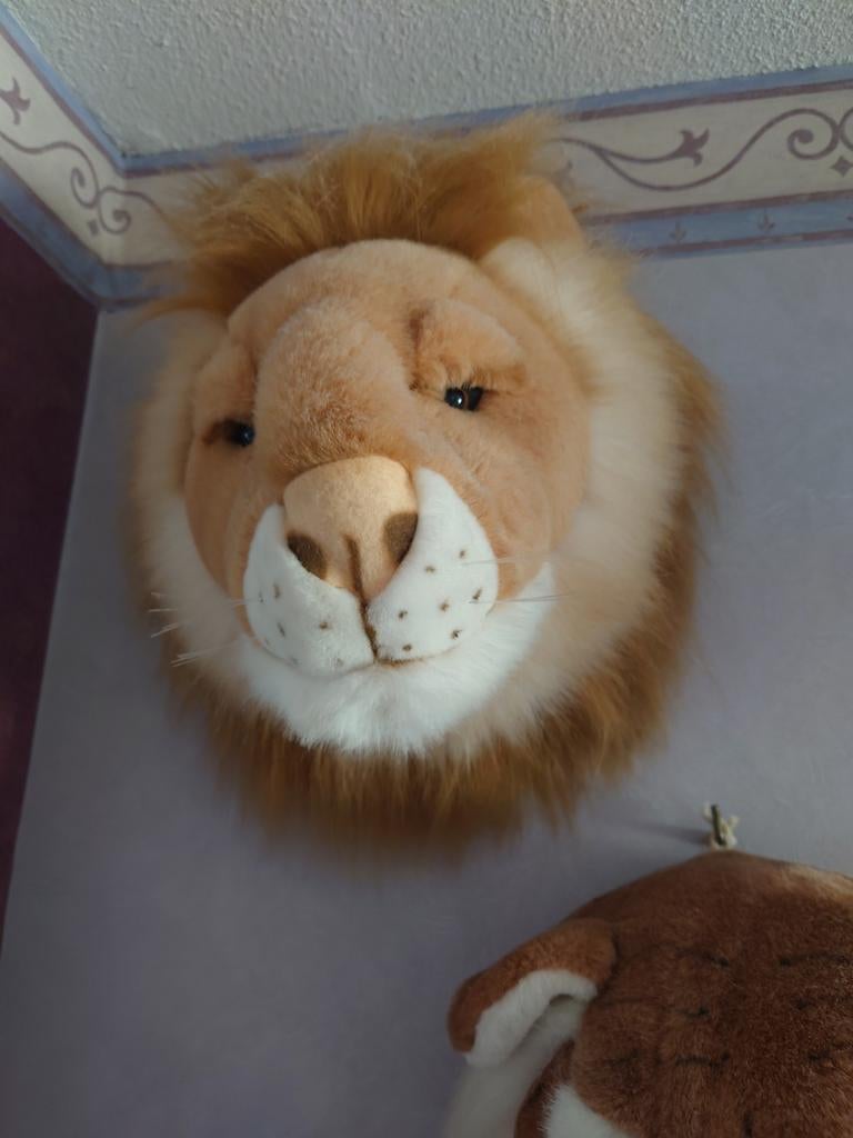Bibib wild & soft leeuw dierenkop, Ophalen of Verzenden, Zo goed als nieuw, Overige typen