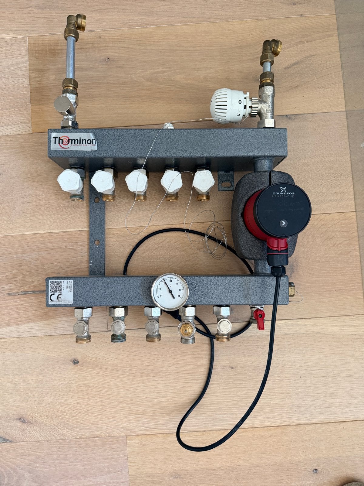 Therminon 5000/DA verdeler met Grundfos Alpha1 25-60 130, Ophalen, 30 tot 80 cm, Gebruikt, Overige typen