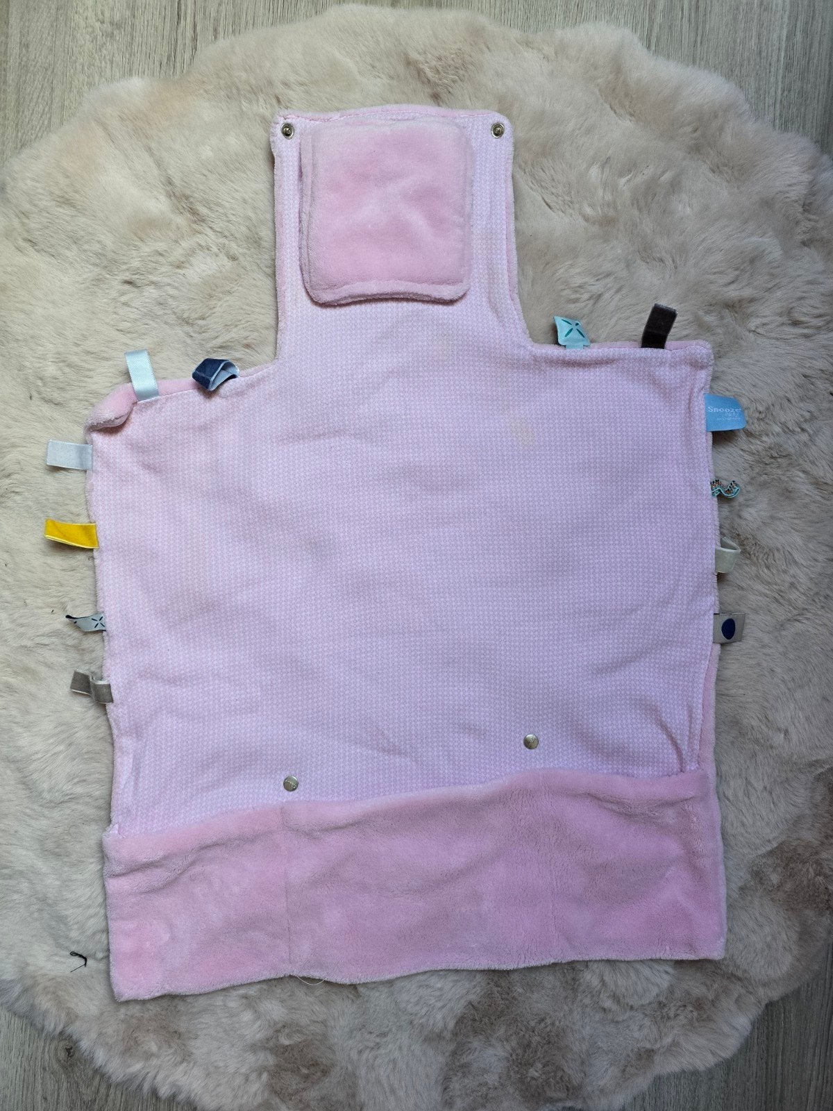 Snoozebaby verschoningsmatje snooze baby verschoonmatje roze, Ophalen of Verzenden, Zo goed als nieuw, Aankleedkussen, Overige merken