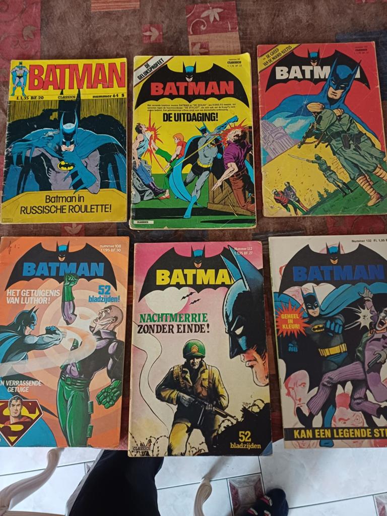 BATMAN Classics 64, 90, 102, 108, 112, 132, Boeken, Strips | Comics, Meerdere comics, Ophalen of Verzenden, Gelezen, Europa