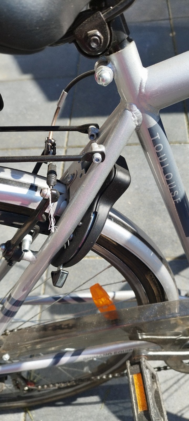 Tounis Toulouse Herenfiets - Gebruikt, Goede Staat, Gebruikt, Velgrem, Versnellingen, 53 tot 57 cm