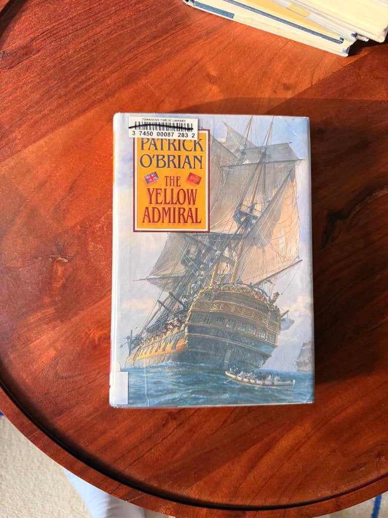 The Yellow Admiral, Verzenden, Gelezen, Patrick O'Brian