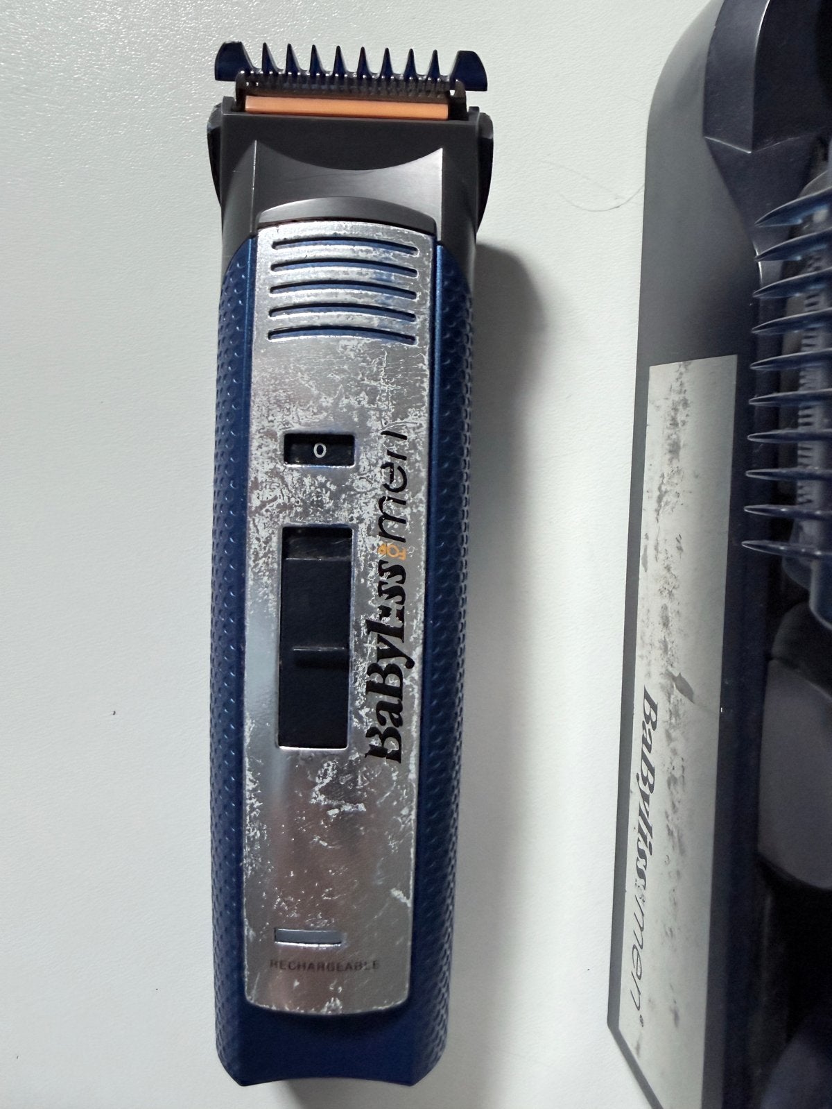 BaByliss Men Multigroomer met diverse opzetstukken, Ophalen of Verzenden, Gebruikt, Scheren en Epileren
