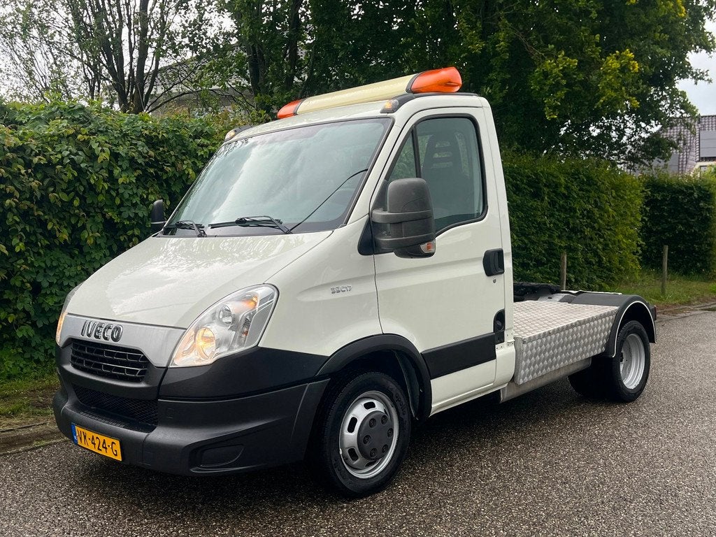 Iveco Daily 35C17 3.0 BE Trekker 10T N1 | Airco | Cruise |, Auto's, Bestelauto's, Euro 5, Gebruikt, Zwart, 4 cilinders