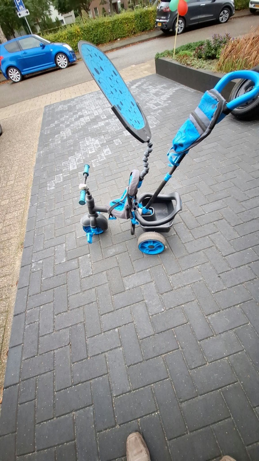 kinderfietsje, Ophalen, Gebruikt