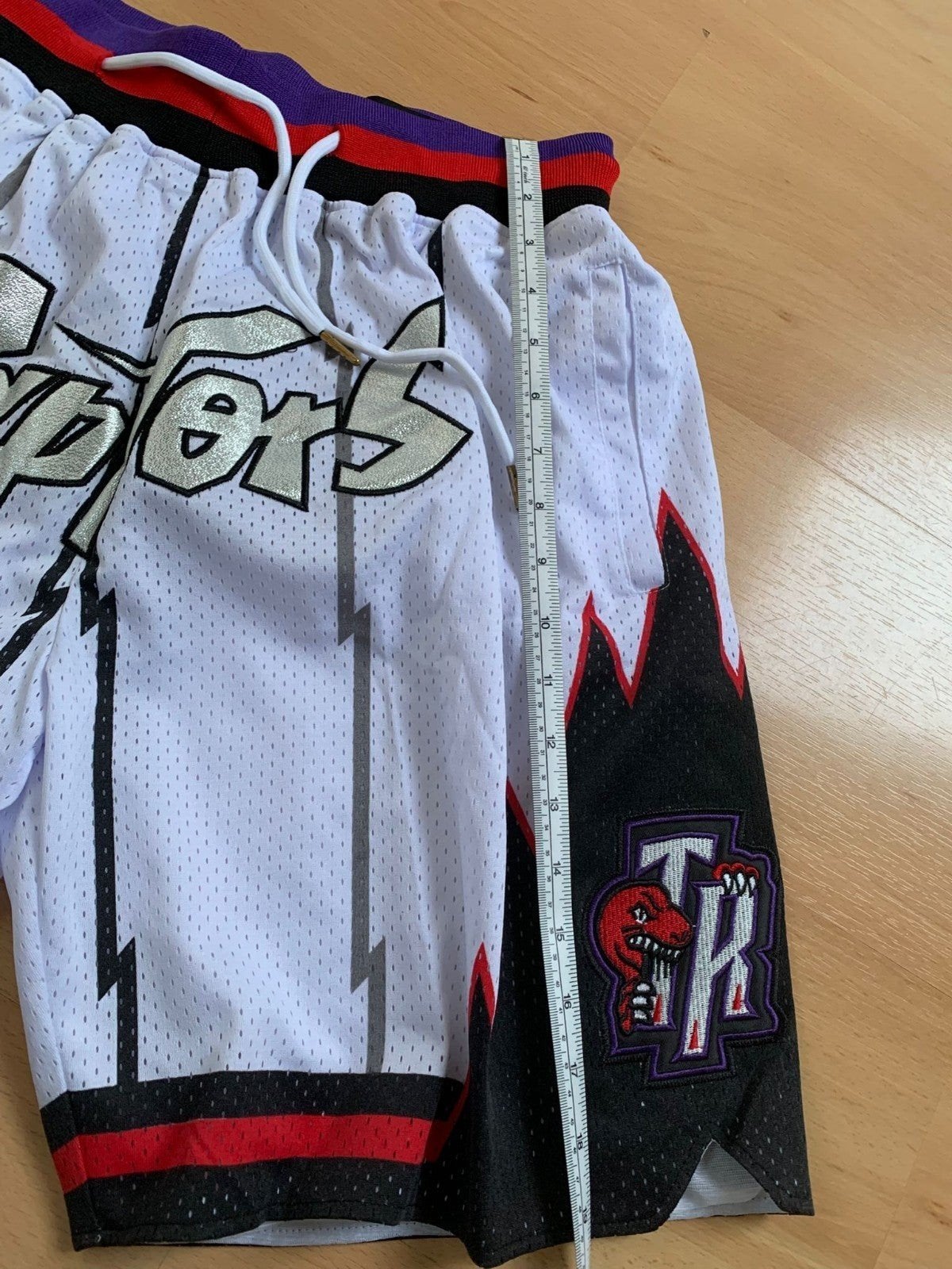 Toronto Raptors NBA Basketbal Shorts - Maat M, Ophalen of Verzenden, Zo goed als nieuw, Maat 48/50 (M), Overige typen