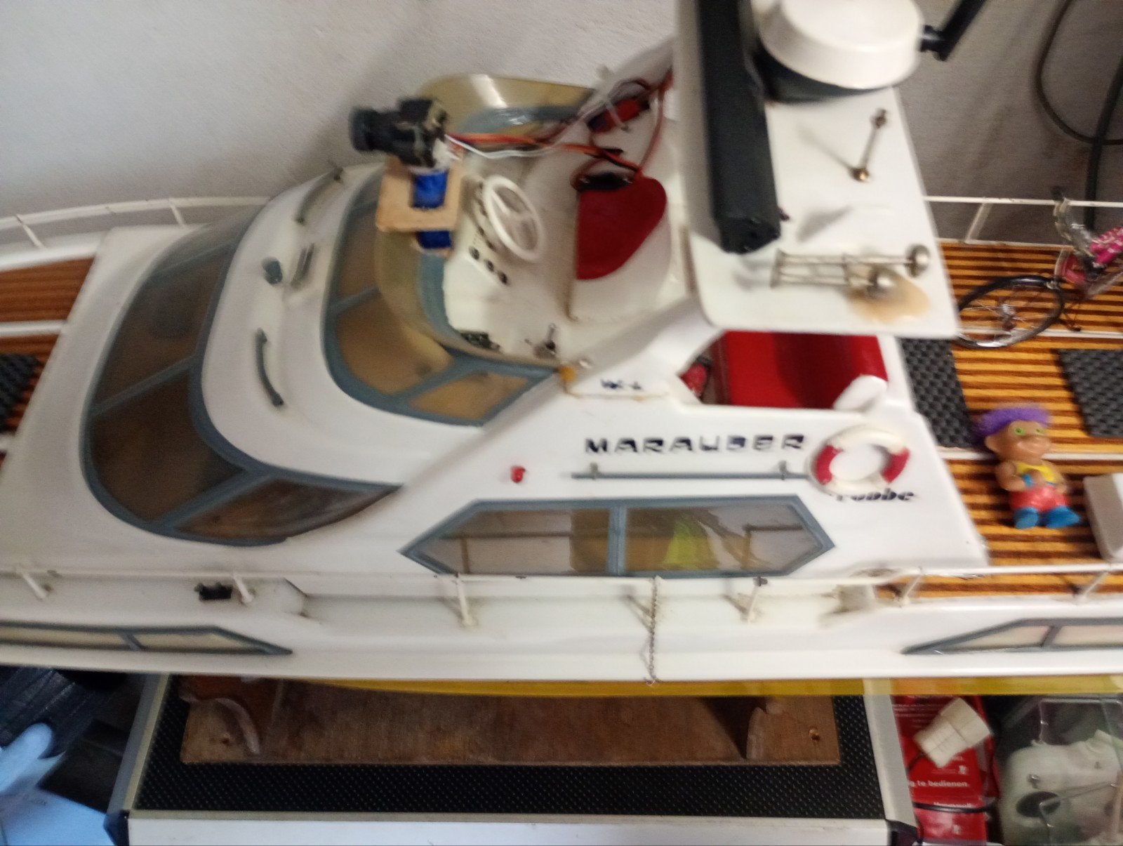 Marauder  jaren 80 fpv, Ophalen