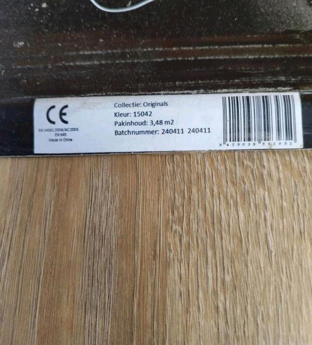 Therdex pvc vloer 15042 3.48m2, Ophalen, Nieuw, 75 m² of meer, Overige typen
