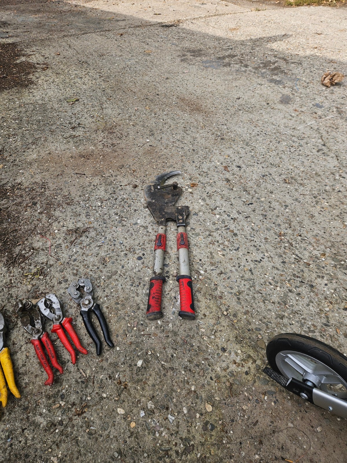 kabelkniptang voor grote kabels knipex, Ophalen, Gebruikt, Gedore