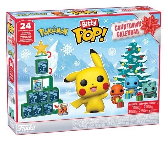 Funko Bitty Pop! Pokémon Advent Kalender - 24 Verrassingen, Hobby en Vrije tijd, Verzamelkaartspellen | Pokémon, Ophalen of Verzenden