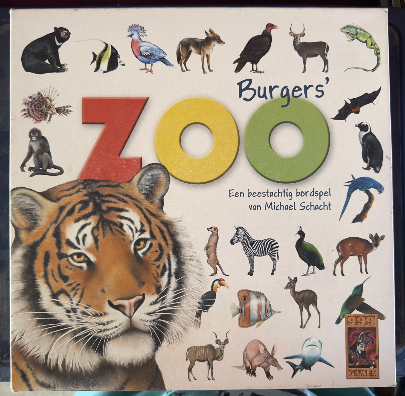 Bordspel Burgers’ zoo, Ophalen, Gebruikt