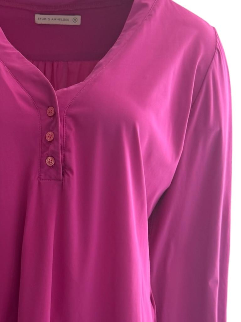 Studio Anneloes blouse M (Evi), Kleding | Dames, Blouses en Tunieken, Verzenden, Zo goed als nieuw, Roze