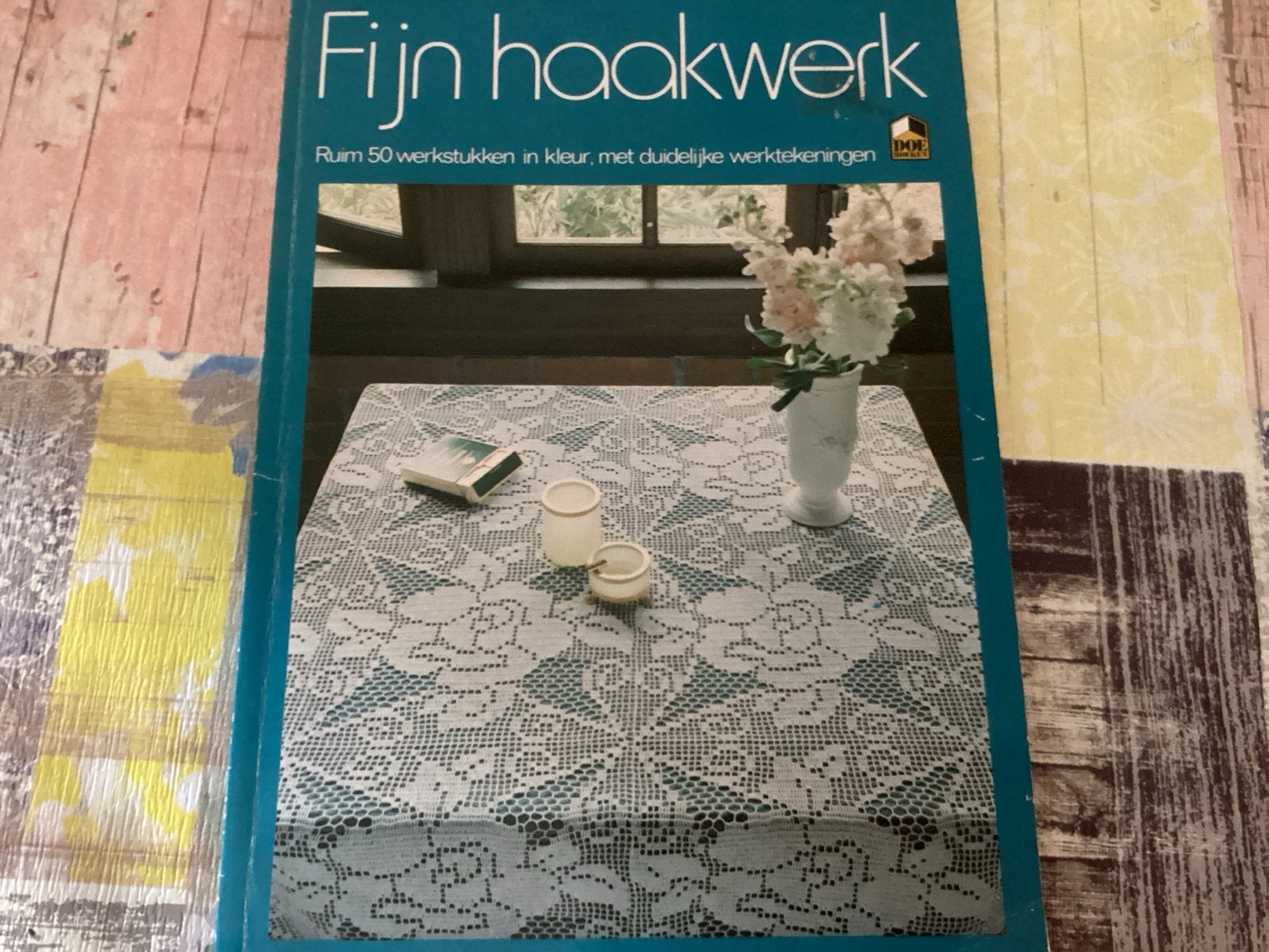 Fijn haakwerk: Ruim 50 werkstukken in kleur, Boeken, Ophalen of Verzenden, Zo goed als nieuw, Breien en Haken