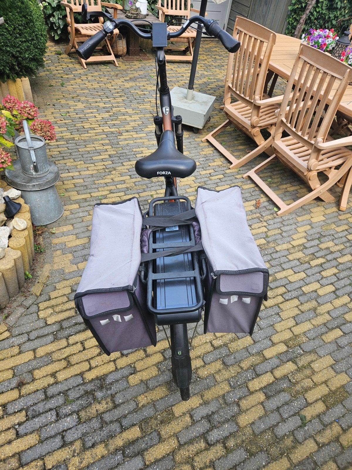 Forza Toscane E-bike met fietstassen en oplader, Overige merken, Gebruikt, Ophalen of Verzenden, 51 tot 55 cm