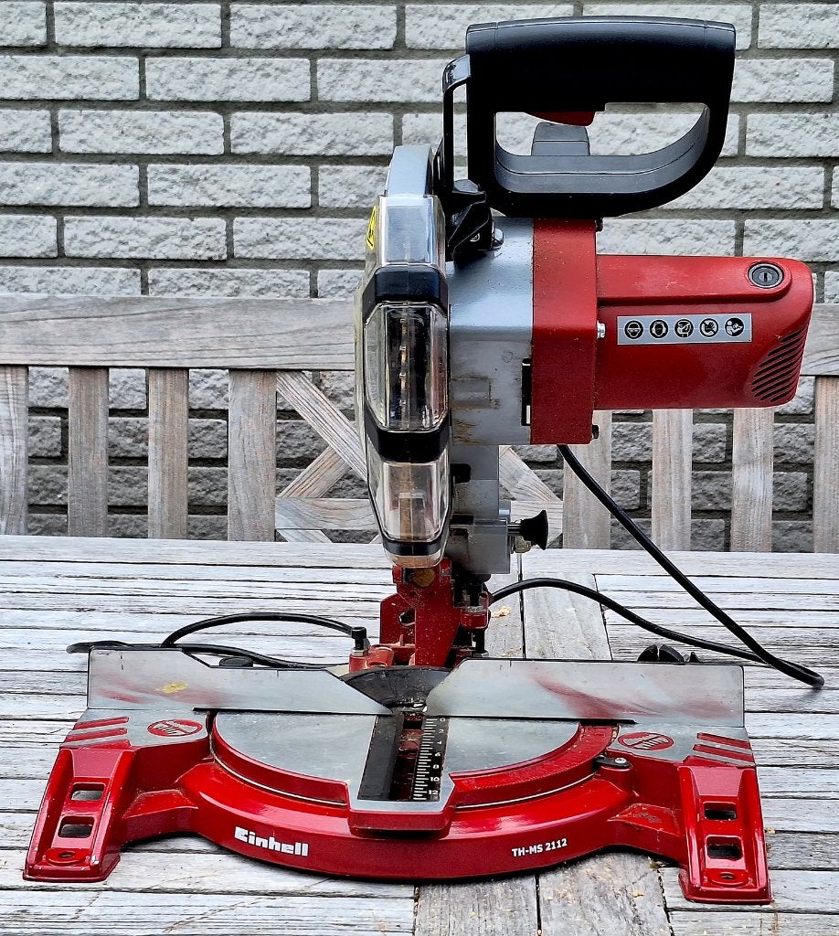 EINHELL Afkort-verstekzaag TC-MS 2112, Gebruikt, Ophalen of Verzenden, Afkortzaag, 30 tot 70 mm