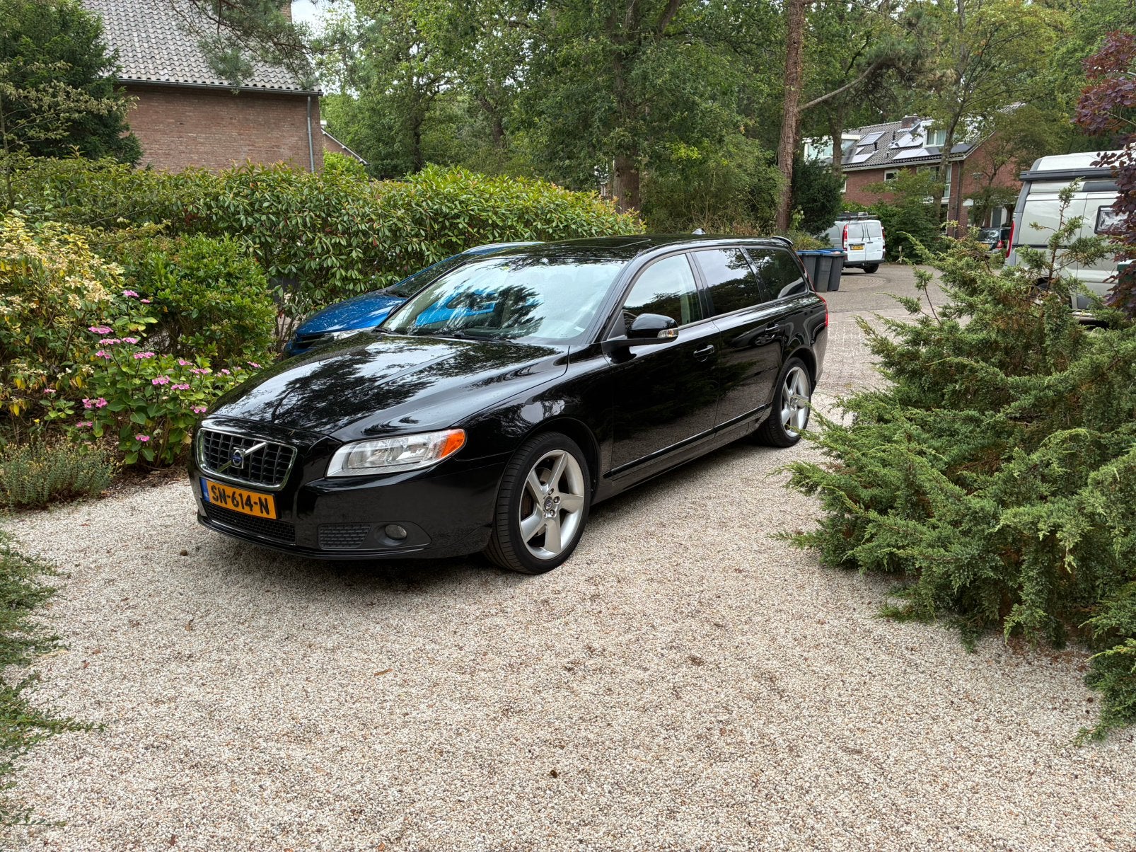 Volvo V70 3.0 T6 Summum!  AWD AUT  2008 Zwart, Auto's, Automaat, 2953 cc, 2000 kg, 1714 kg