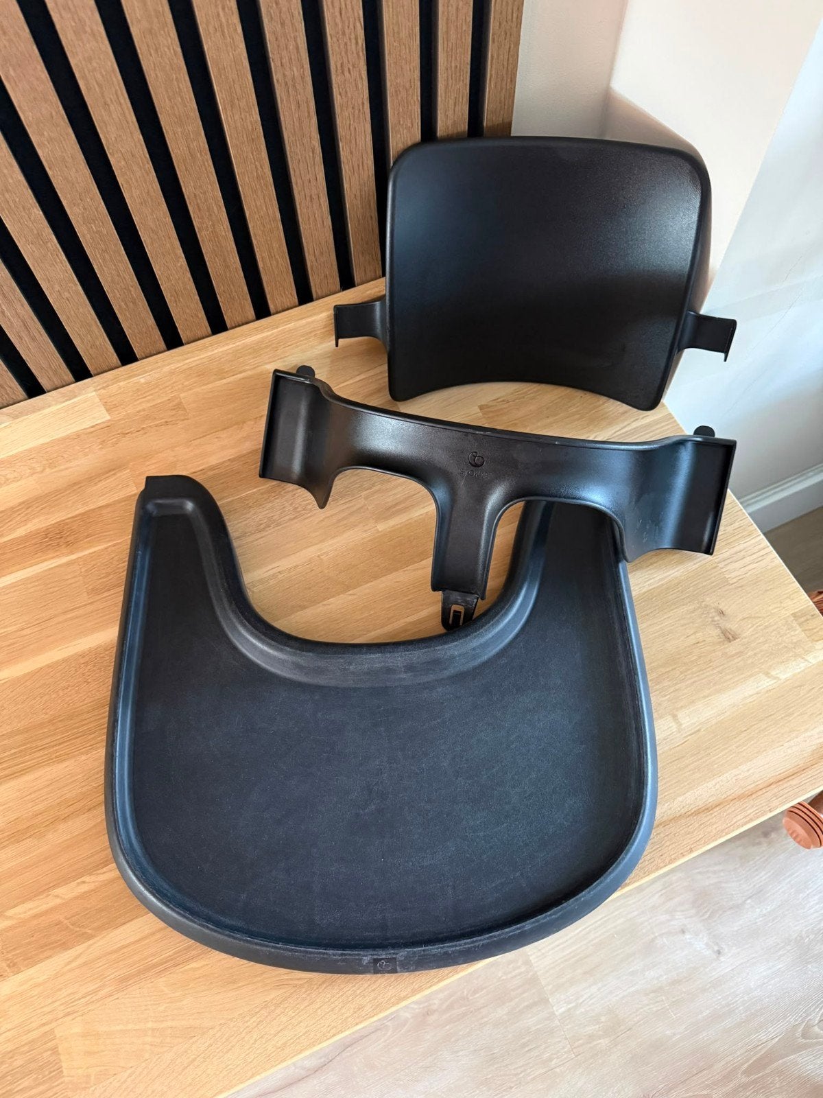 Stokke Tripp Trapp Baby Set met eetblad en gordel, Kinderen en Baby's, Kinderstoelen, Ophalen, Gebruikt, Meegroeistoel, Gordel(s)
