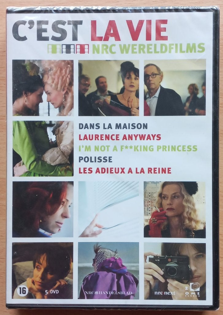 NRC Wereldfilms C'est la vie Nieuw in folie 5dvd box, Vanaf 16 jaar, Overige gebieden, Verzenden, Speciale editie