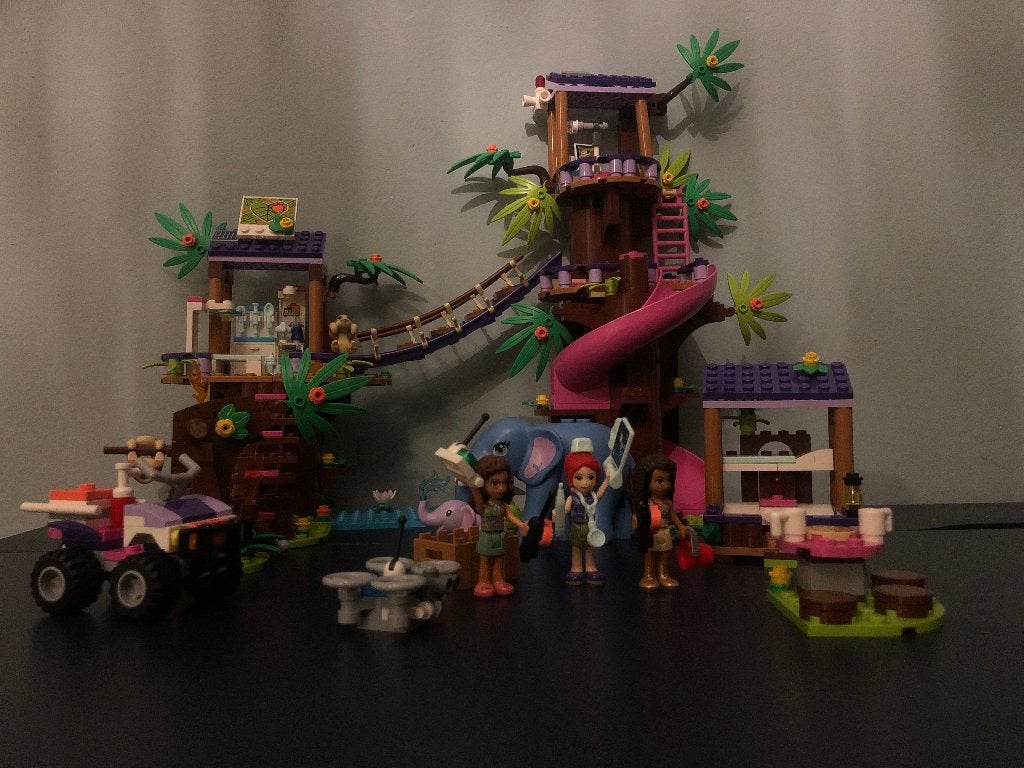Lego Friends : Jungle Reddingsbasis - 41424, Lego, Friends, Ophalen of Verzenden, Zo goed als nieuw