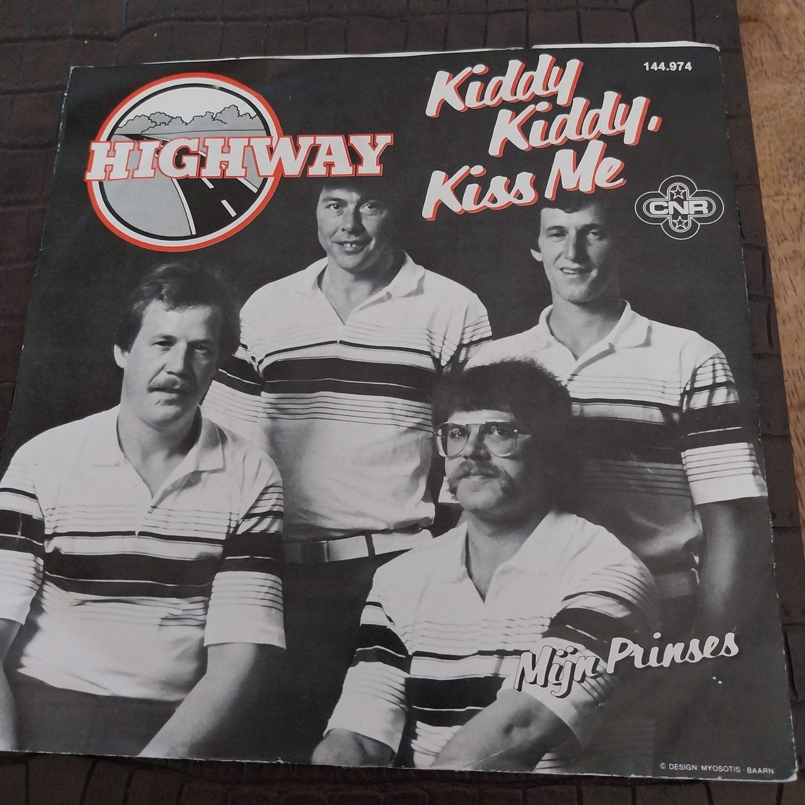 Highway - Kiddy Kiddy, Kiss Me / Mijn Prinses (Vinyl Single), Gebruikt, 7 inch, Ophalen of Verzenden, EP