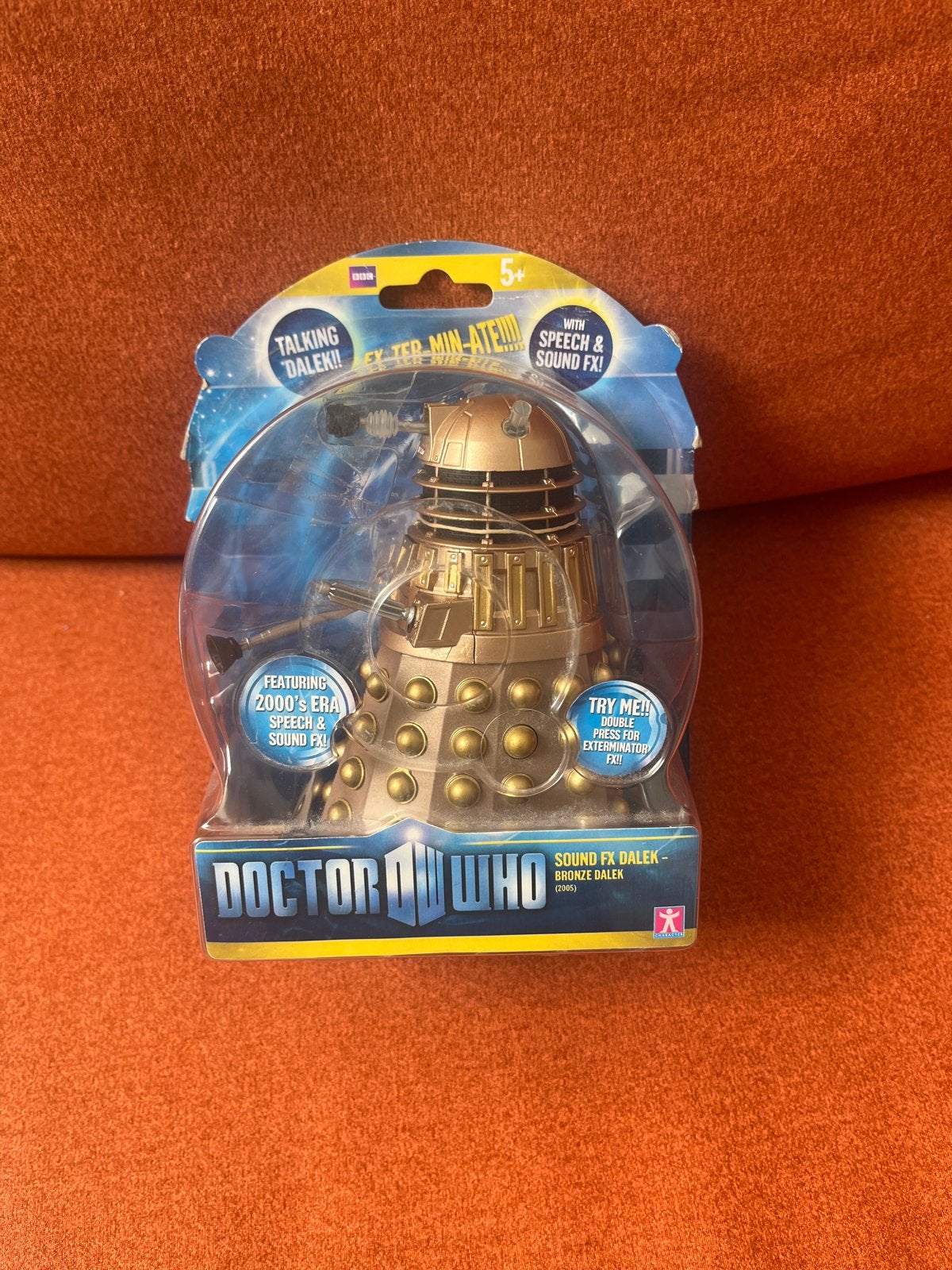 Character Options Doctor Who Sound FX Bronze Dalek 2005, Ophalen, Nieuw
