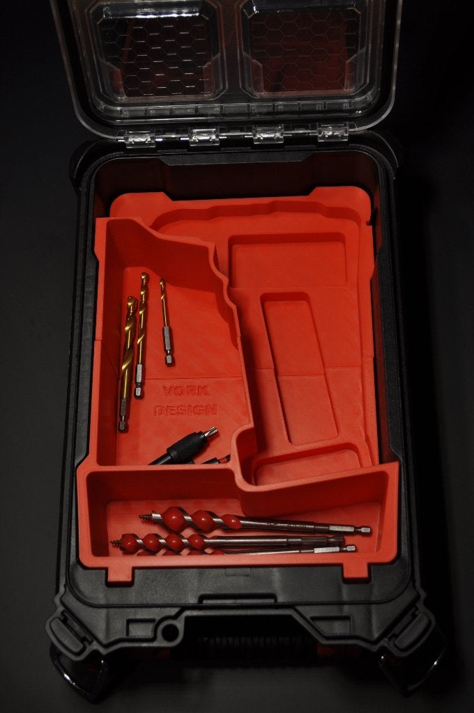 Milwaukee M12 Packout insert voor boormachine, Almere, Nieuw, GEREED3D, Ophalen of Verzenden